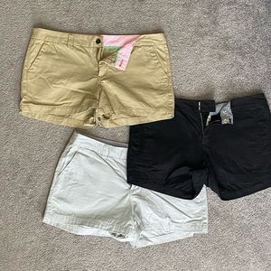 Three Pairs of Shorts
